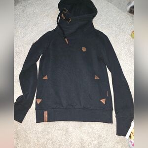 Naketano Black Size Medium Hoodie, Almost Brand New.